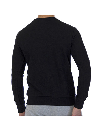 imagem de Sweatshirt com logotipo grande Homem Preto3