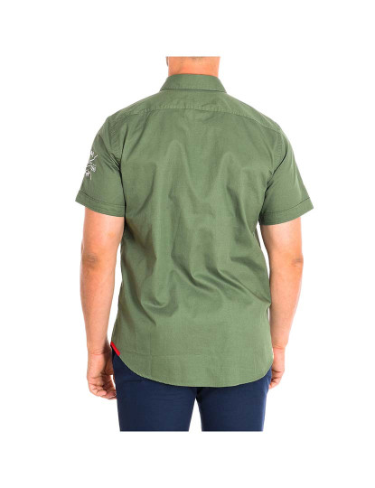 imagem de Camisa Manga Curta Homem Verde Olive3