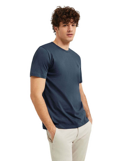 imagem de T-Shirt Homem Rigby Go Azul denim1