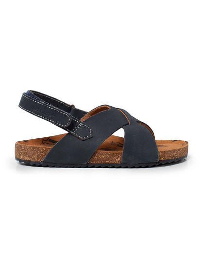 imagem de Sandálias Criança Brick Azul Suede1