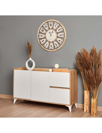 imagem de Aparador Tuvalle Sapphire Oak Branco2