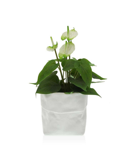 imagem de Vaso Branco Cerâmica 2