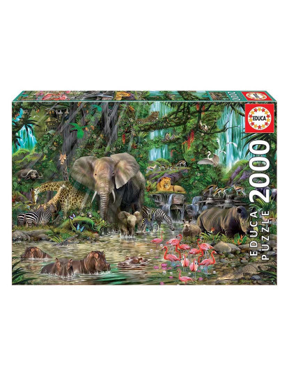 imagem de Puzzle 2000 Selva Africana 160131