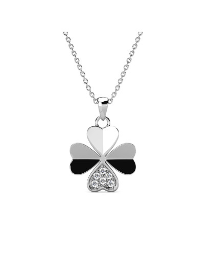 imagem de Pendente Clover Petal Paris Prateado1