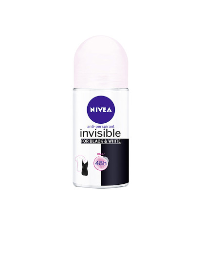 imagem de Desodorizante Black & White Invisible Deo Roll-On 50 Ml Nivea1