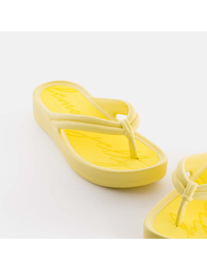 imagem de Flip Flops Leves Com Palmilha Removível Amarelos2