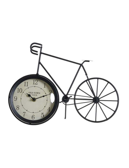imagem de Relógio Mesa Ferro Bicicleta Preto 1