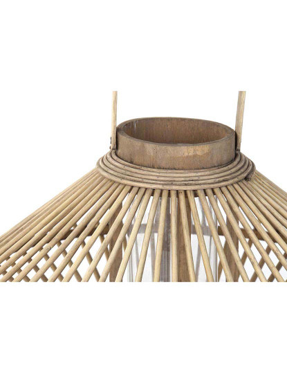 imagem de Porta-Vela Bambu Castanho 2