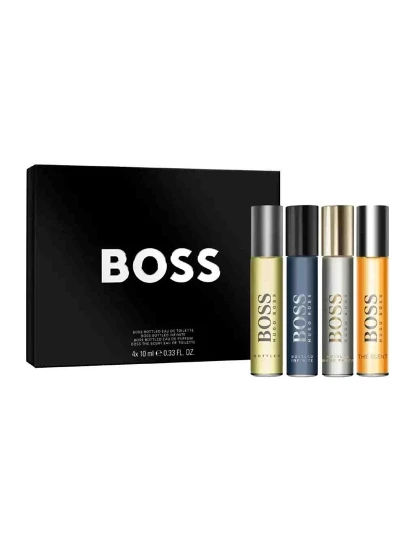 imagem de HUGO BOSS BOTTLED MINI SET 4 x 10 ml (BOTTLED ET+BOTTLED INFINITE EP+BOTTLED EP+BOTTLED PARFUM)1