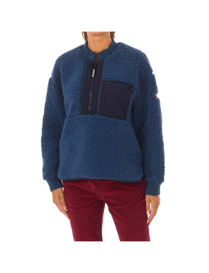 imagem de Sweatshirt Shearling T-Solda Cw Homem Azul Marinho1