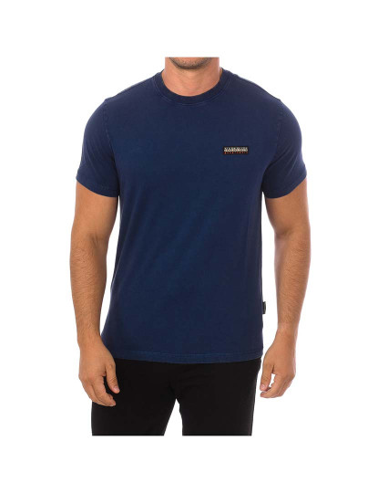 imagem de T-Shirt M. Curta S-Nidaros Homem Azul Marinho1