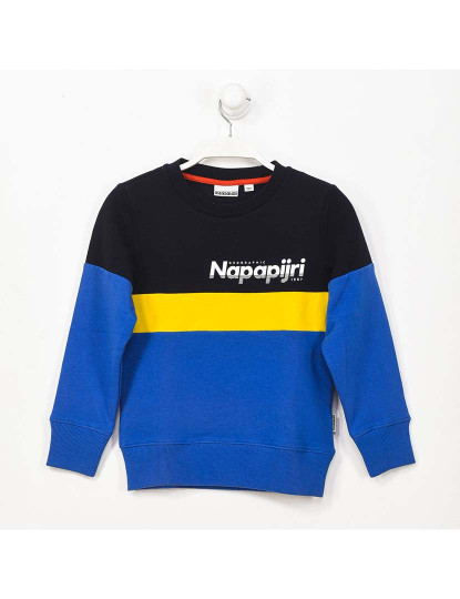 imagem de Hoodie C/ Zíper K Baloy Cb Menino Preto - Amarelo - Azul1