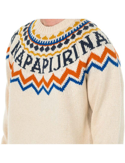 imagem de Camisola Homem Bege - Multicolorido2