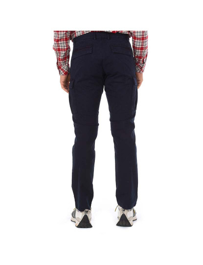 imagem de Calças Miom Cargo Homem Azul Marinho3