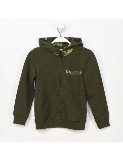 imagem de Hoodie C/ Capuz K Bersa Fzh Menino Verde Escuro1