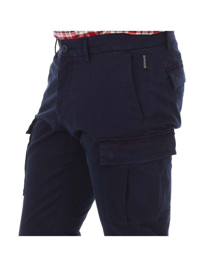 imagem de Calças Miom Cargo Homem Azul Marinho2