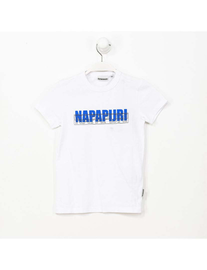imagem de T-Shirt M. Curta K Srell Menino Branco1