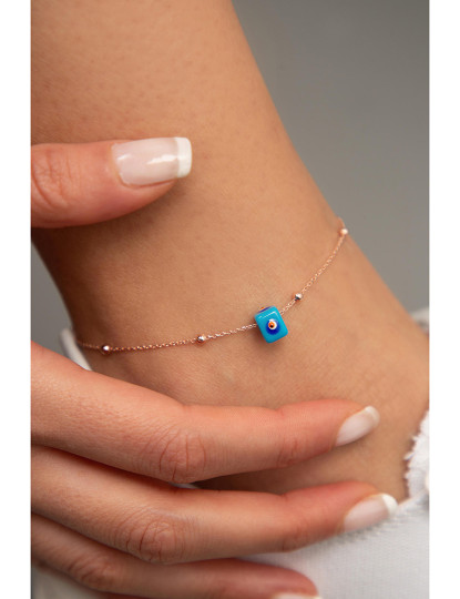 imagem de Pulseira de tornozelo Azul2