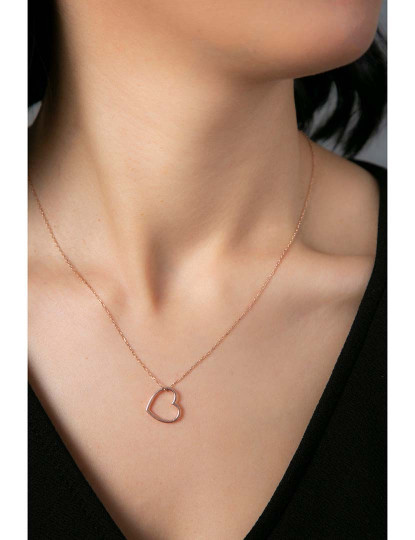 imagem de Colar Senhora Dourado Rosa1