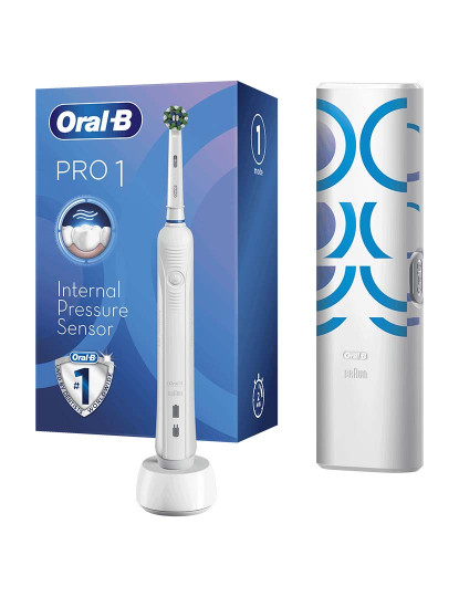 imagem de Escova Dentes Elétrica Oral-B Pro 1 750 Branca1