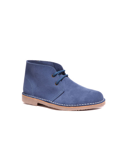 imagem de Botas Safari Kids Atacadores Azul França1