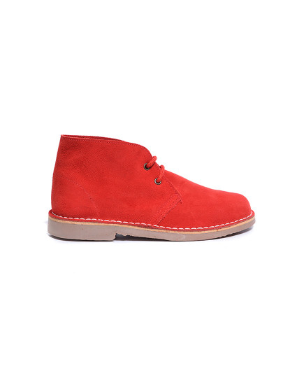 imagem de Botas Safari Kids Atacadores Vermelho2