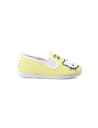 imagem de Slip-on Criança Print Cat Amarelo1