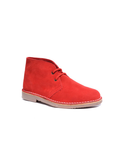 imagem de Botas Safari Kids Atacadores Vermelho1