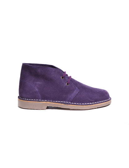 imagem de Botas Safari Kids Atacadores Roxo2