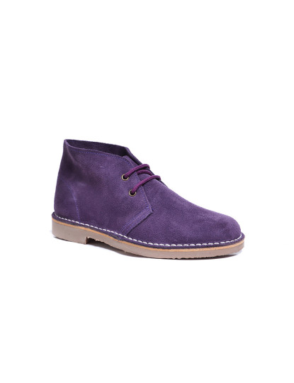 imagem de Botas Safari Kids Atacadores Roxo1