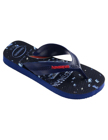 imagem de Havaianas Kids Max Herois Kids Azul Navy e Vermelho Ruby1