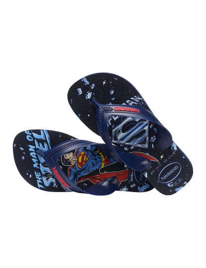 imagem de Havaianas Kids Max Herois Kids Azul Navy e Vermelho Ruby4