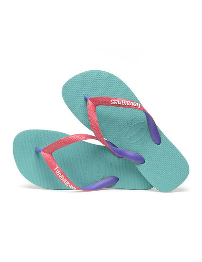 imagem de Havaianas Top Mix Kids Verde/Flamingo2