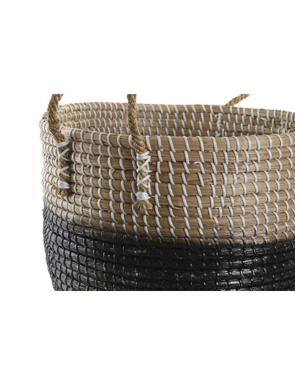 imagem de Conjunto de 2 Cesta de Plantas Marinhas 41X41X30 Natural2
