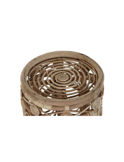 imagem de Mesa Lateral de Vime 35X35X45 Natural3
