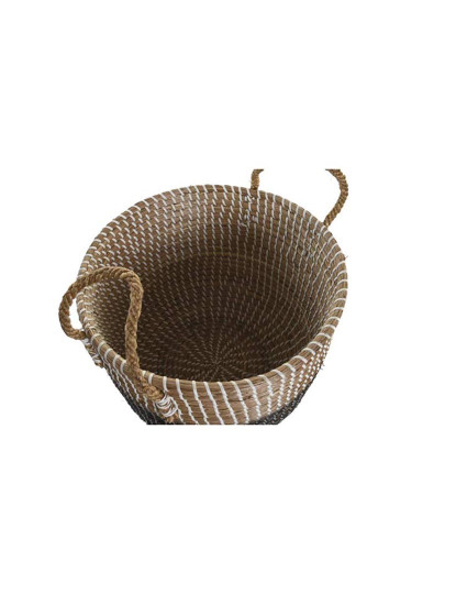 imagem de Conjunto de 2 Cesta de Plantas Marinhas 41X41X30 Natural4