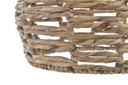 imagem de Luminária de Fibra de Metal Trançada 45X45X303
