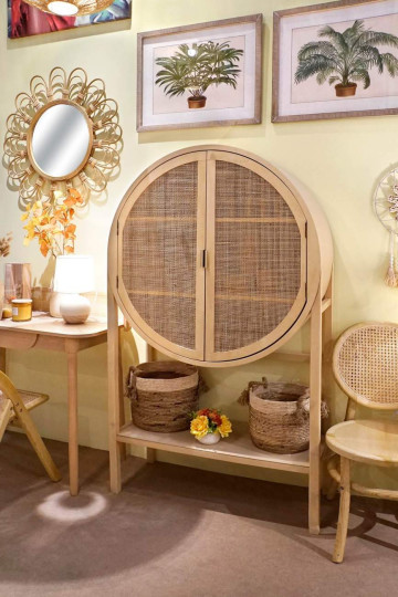 imagem de Aparador Paulownia Mdf 90X40X160 Natural2