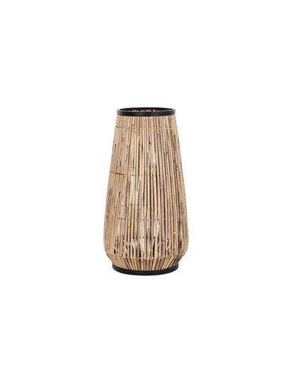 imagem de Vaso de Metal Rattan 38X38X73 Natural1