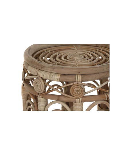 imagem de Mesa Lateral de Vime 35X35X45 Natural4