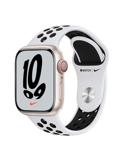 imagem de Apple Watch Series 7 Nike 41mm GPS+Cellular Aluminum Case Bege1