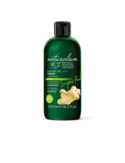 imagem de Gel de Banho Ginger Toning Super Food 500Ml1