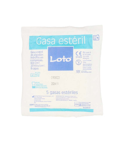 imagem de Indasec Loto Gase Suave Hidrófila 100% Algodão1