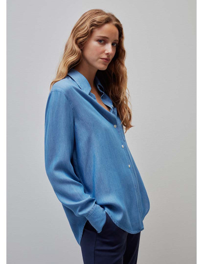 imagem de Camisa Denim Senhora Azul3