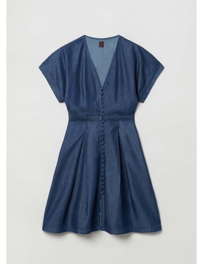 imagem de Vestido Denim Senhora Azul1