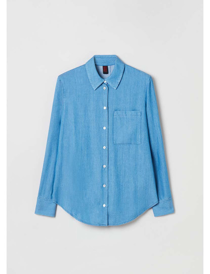 imagem de Camisa Denim Senhora Azul1