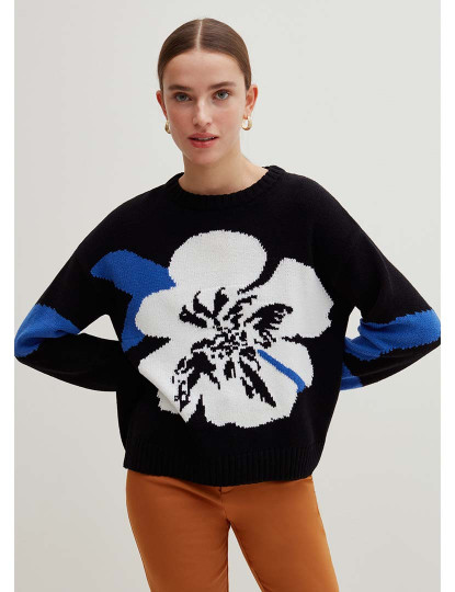 imagem de Sweatshirt Senhora Preto3