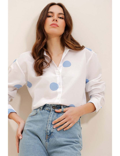 imagem de Camisa Manga Comprida Azul2