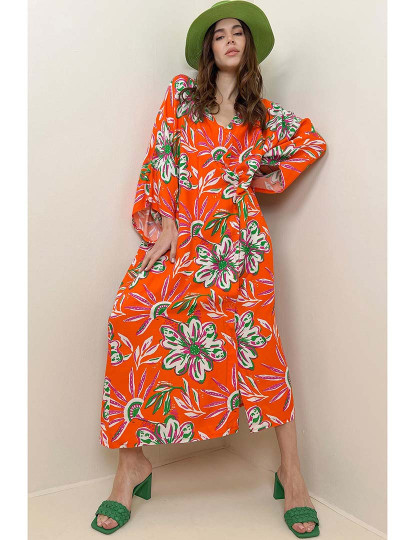 imagem de Vestido Laranja1