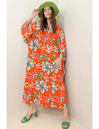 imagem de Vestido Laranja3